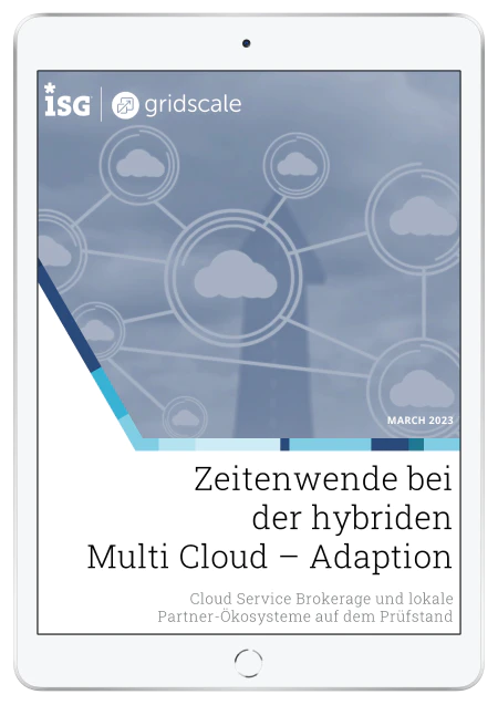 ISG® Marktanalyse: Cloud Service Brokerage auf dem Prüfstand