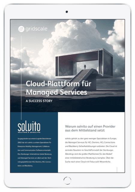 solvito – Cloud Plattform für Managed Services