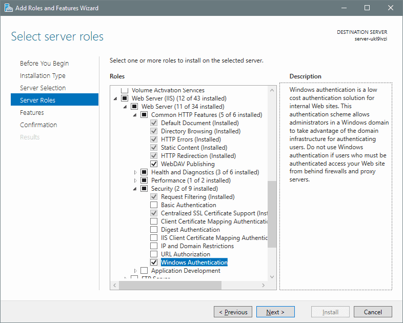 publish to webdav server