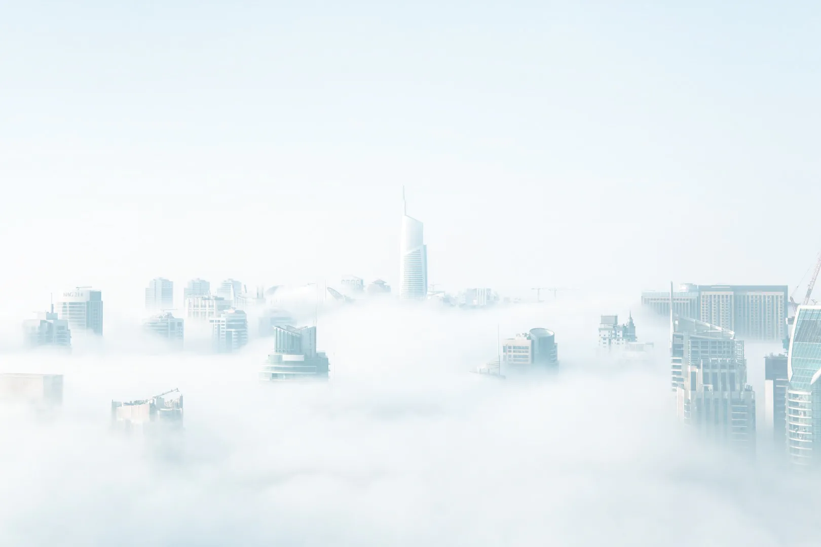 Stadt in der Cloud